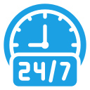 24-hours-support Large Print London