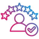 Customer satisfaction Large Print