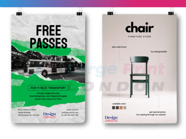 A0 Poster Printing London Large print