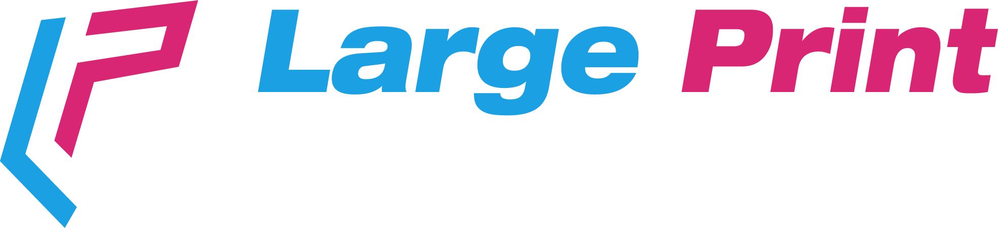Large Print Footer Logo
