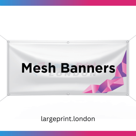 Same Day Mesh Banner Printing London