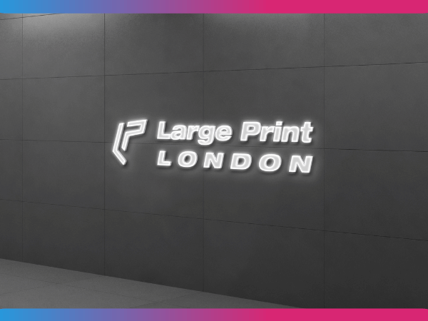 LED Illuminated Signage Printing