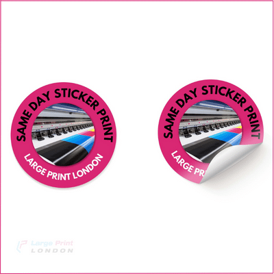 Same Day Sticker Printing