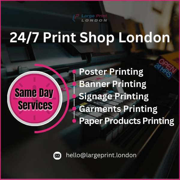 Large Print London main features image