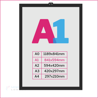 Same Day A1 poster Printing London