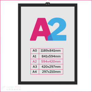 Same Day A2 poster Printing London