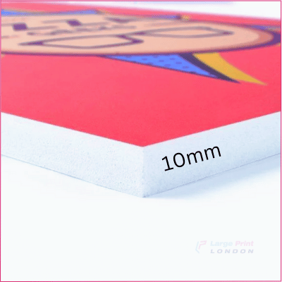 10mm Printed Foamex Board Large Print London