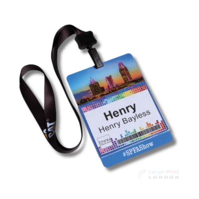 Large Print London Name Badge Printing