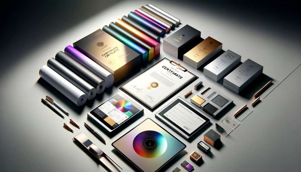 Types of Paper for Printing Certificates;